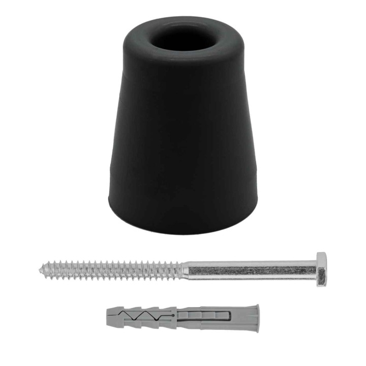 odbój drzwiowy KELOP 2554-CZ medium, czarny