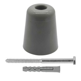 odbój drzwiowy 80 mm KELOP 7986-SZ maxi, szary