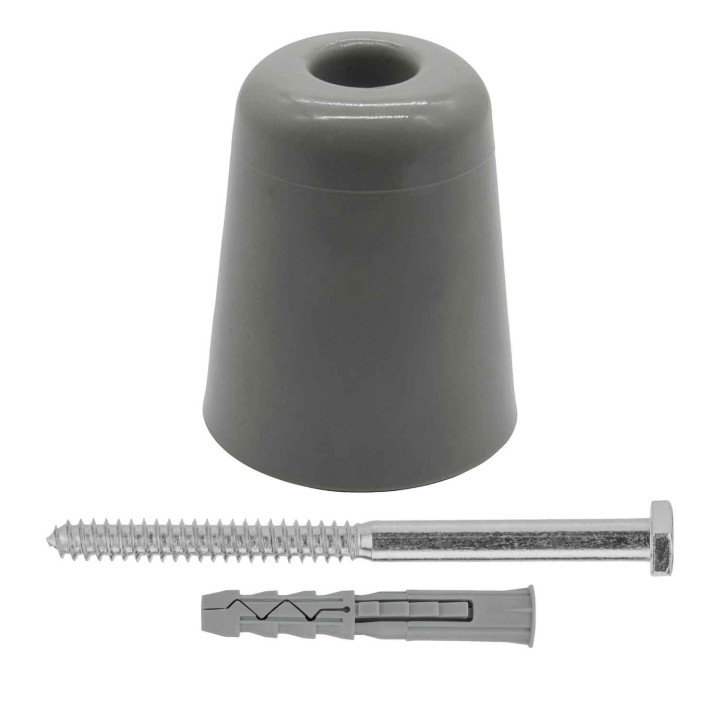 odbój drzwiowy 80 mm KELOP 7986-SZ maxi, szary