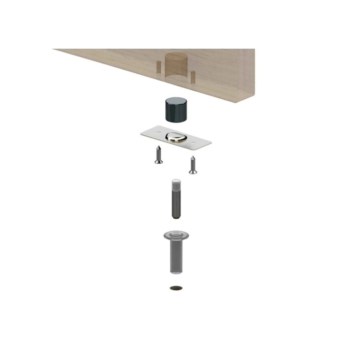 odbojnik magnetyczny Yale Fantom Doorstop satyna