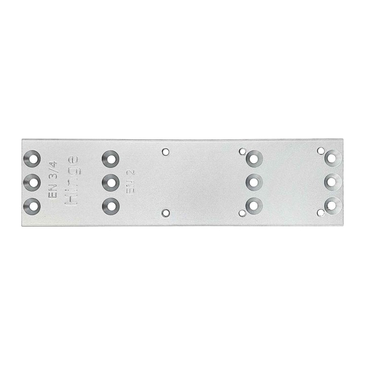 płytka montażowa Assa Abloy A161 srebrna do samozamykacza DC140