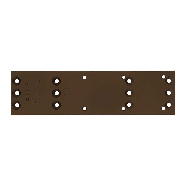 płytka montażowa Assa Abloy A161 brązowa RAL 8014 do samozamykacza DC140