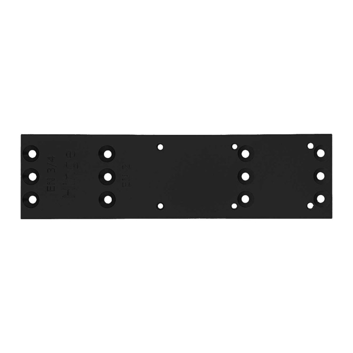 płytka montażowa Assa Abloy A161 czarna RAL 9005 do samozamykacza DC140