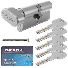wkładka Gerda Evo G40/50 z gałką nikiel