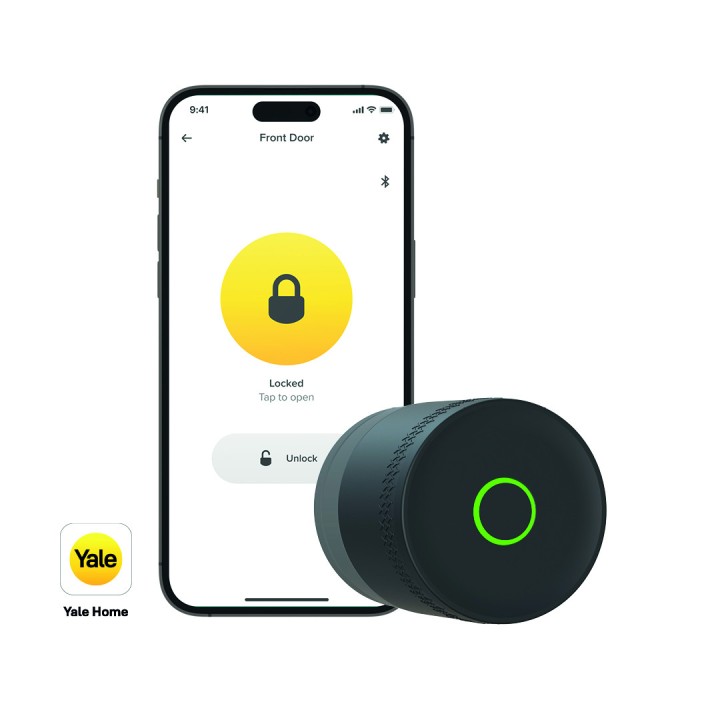 zamek Yale Linus L2 Lite czarny, zamek Bluetooth, smart home