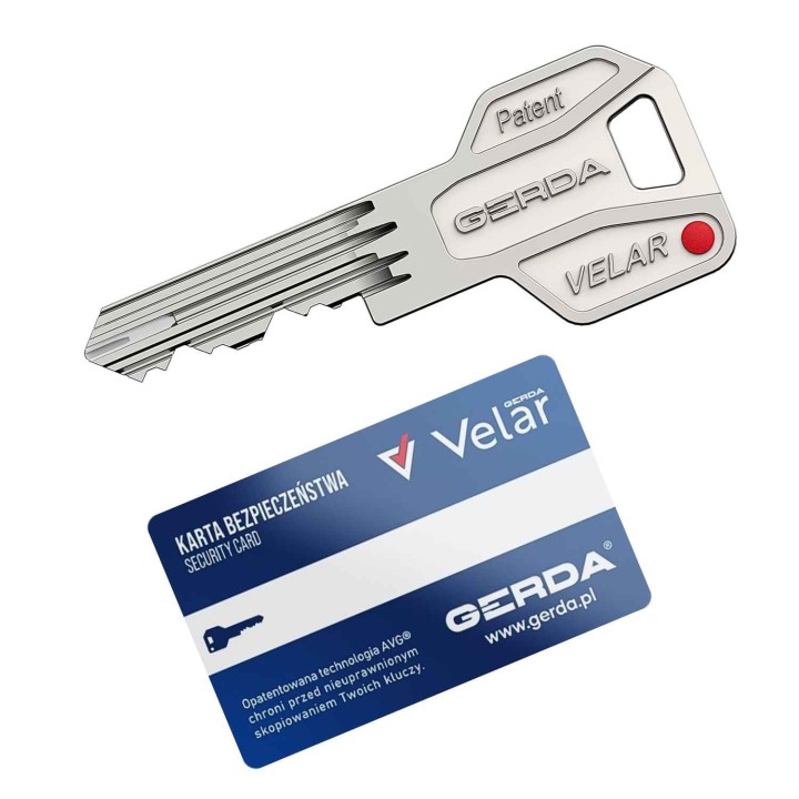 Gerda Velar Pro klucz z kartą