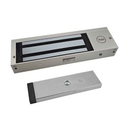 zwora elektromagnetyczna Yale US12 540kg z czujnikiem Hall oraz kontaktronem 12-24V