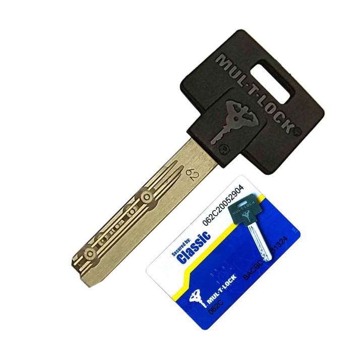 dorobienie klucza do wkładki Mul-T-Lock Classic profil 062