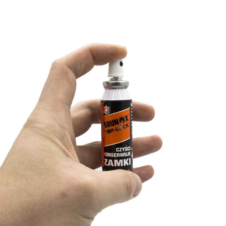 preparat Brunox Top-Lock 25ml do konserwacji wkładek i zamków, smar do zamków