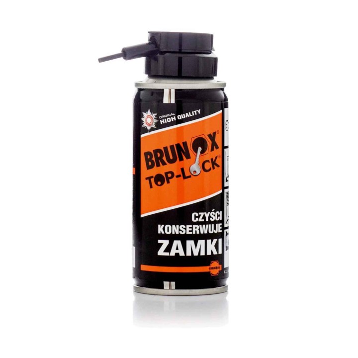 preparat Brunox Top-Lock 100ml do konserwacji wkładek i zamków, smar do zamków