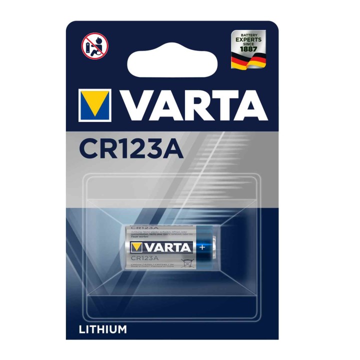 bateria Varta CR123A