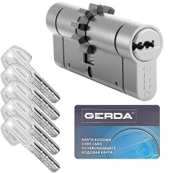 wkładka Gerda Pro System X 30/40Z z zębatką nikiel