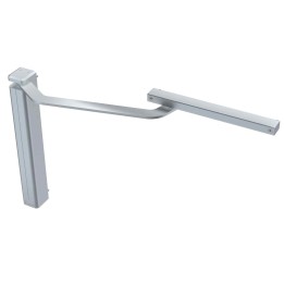samozamykacz do furtki Assa Abloy DC630G-L z szyną srebrny