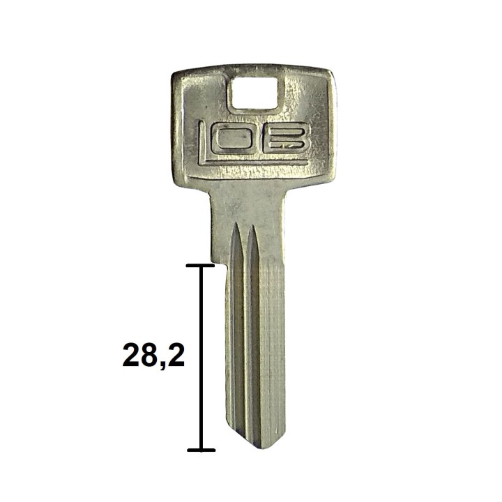 klucz LOB AD105 wymiary