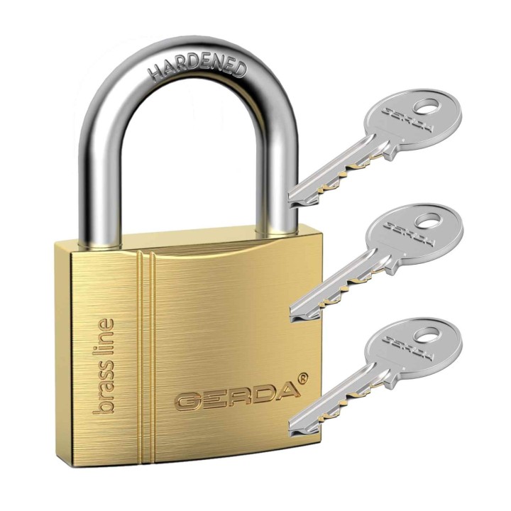 kłódka Gerda Brass Line KMZ S60 - S6010A