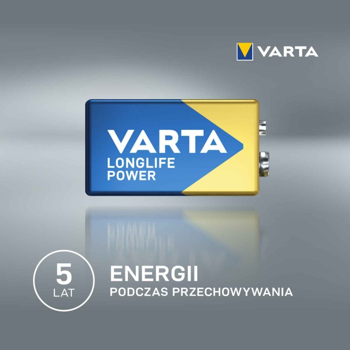 bateria Varta Longlife Power 9V (6LP3146)