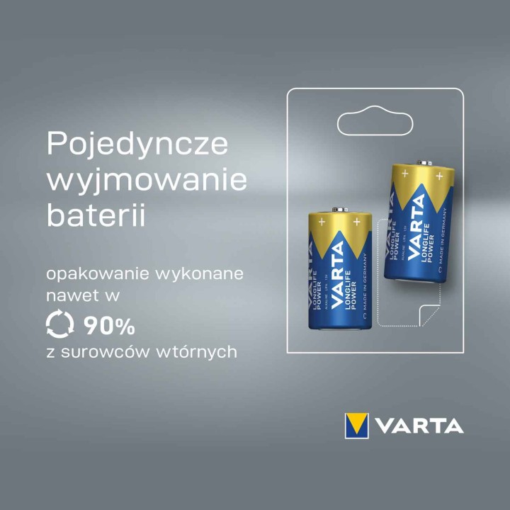 bateria Varta Longlife Power C (LR14) - 2 szt
