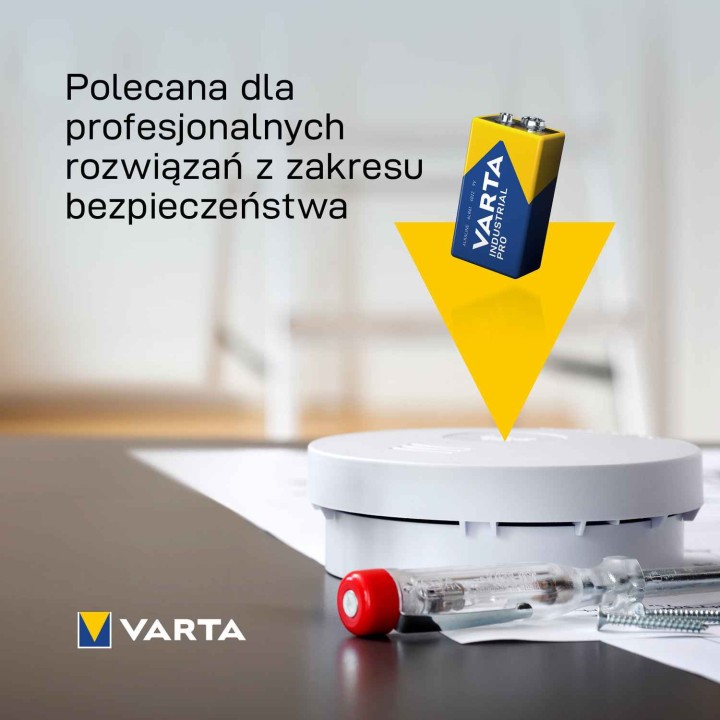 bateria Varta Industrial Pro 9V