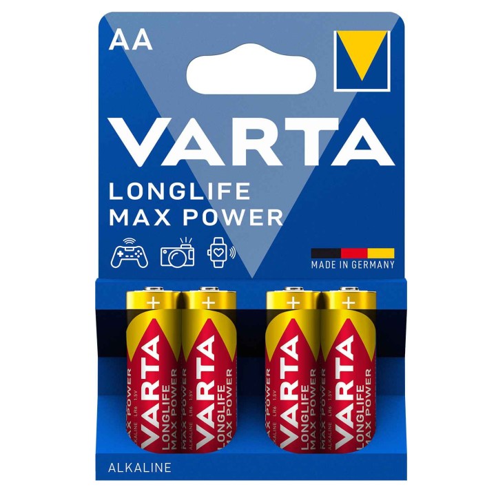 bateria Varta Longlife Max Power AA - 4 szt