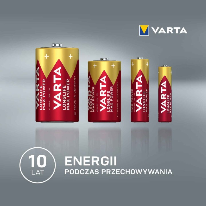 bateria Varta Longlife Max Power AA - 4 szt