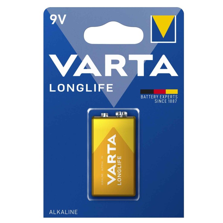 bateria Varta Longlife 9V (6LP3146)