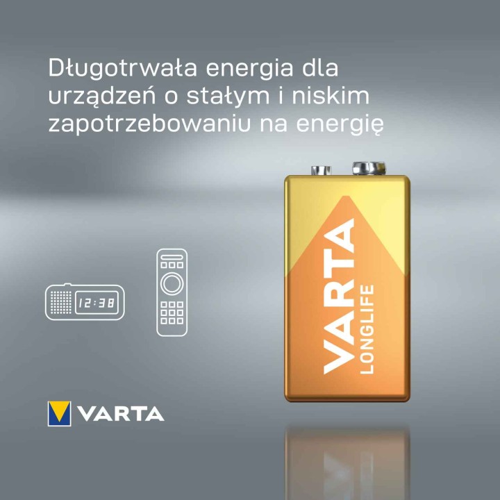 bateria Varta Longlife 9V (6LP3146)