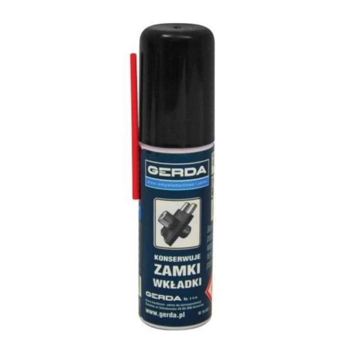 preparat do konserwacji wkładek i zamków Gerda 25 ml, smar do zamków