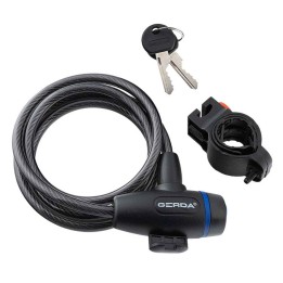 zapięcie rowerowe Gerda Flex 1200/8S linka