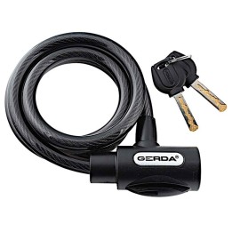 zapięcie rowerowe Gerda Flex 1200/8V linka