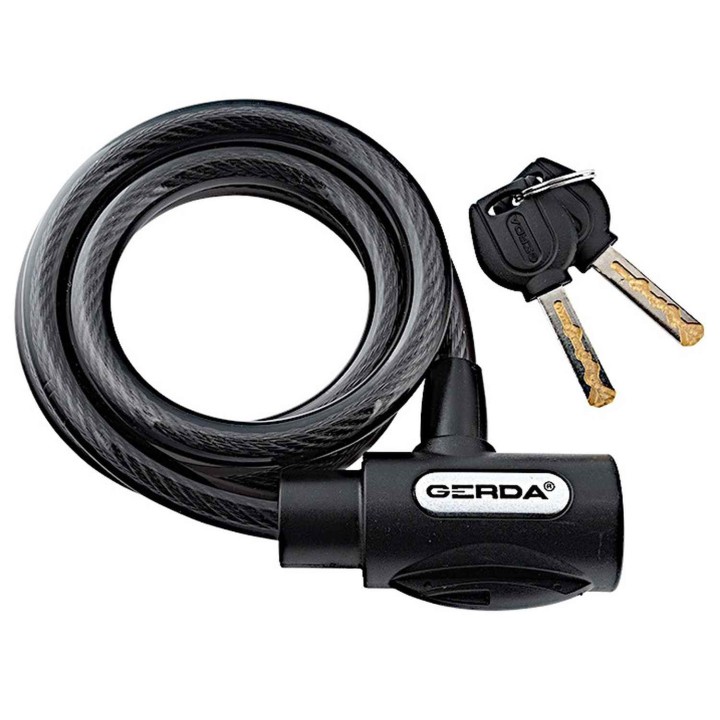 zapięcie rowerowe Gerda Flex 1200/8V linka