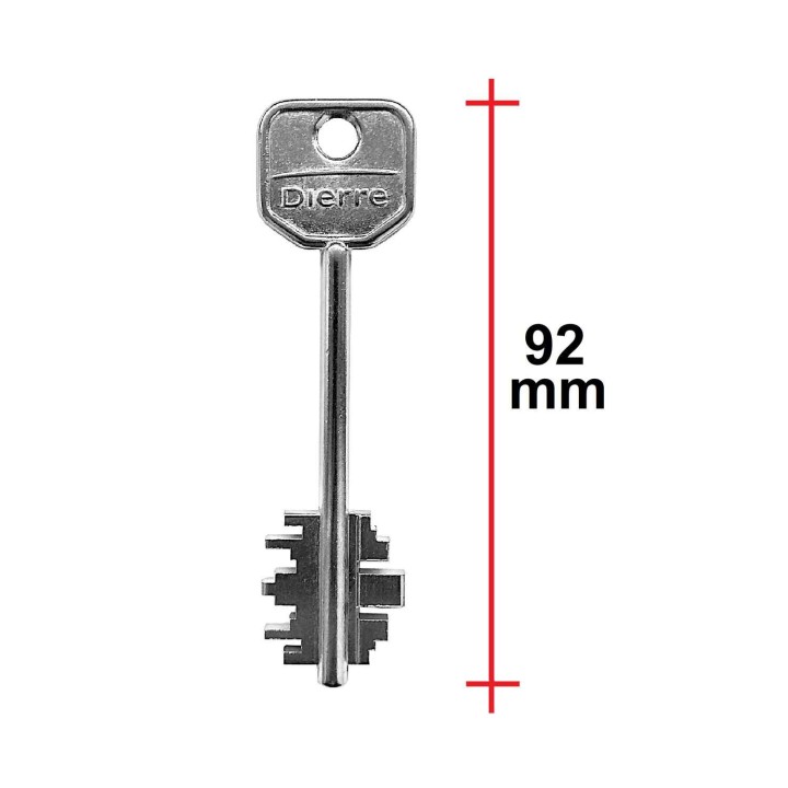 wkładka Dierre Mia Blo 3110 - 5 kluczy 92 mm