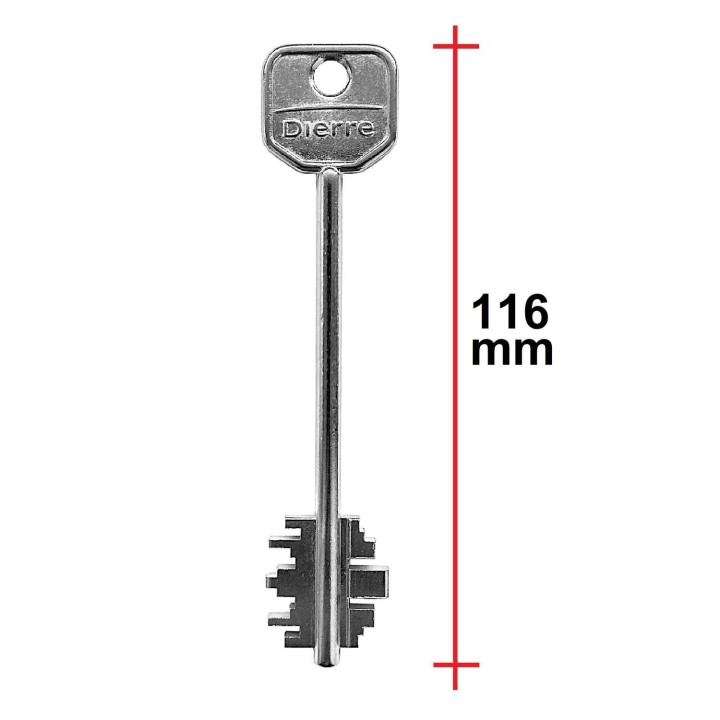 wkładka Dierre Mia Blo 3210 - 5 kluczy 116 mm