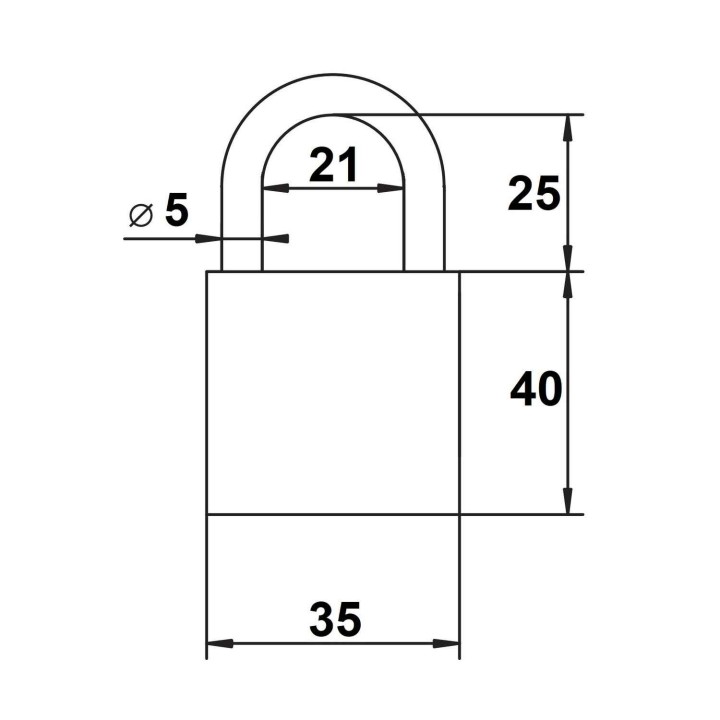 kłódka Lob K350 serwisowa
