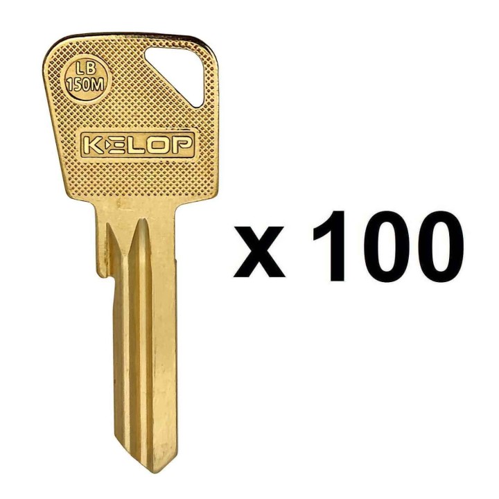 klucz KELOP LB150M mosiężny - 100 szt