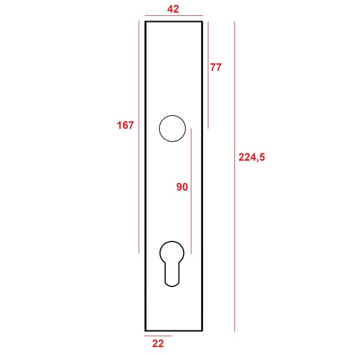 puszka Jania Z250 do zamka 90/22