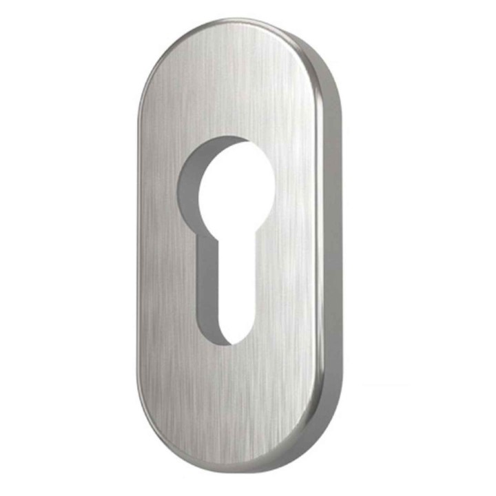 szyld Medos owalny Inox 6,5 mm