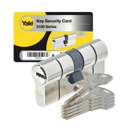 wkładka Yale 2100 nikiel