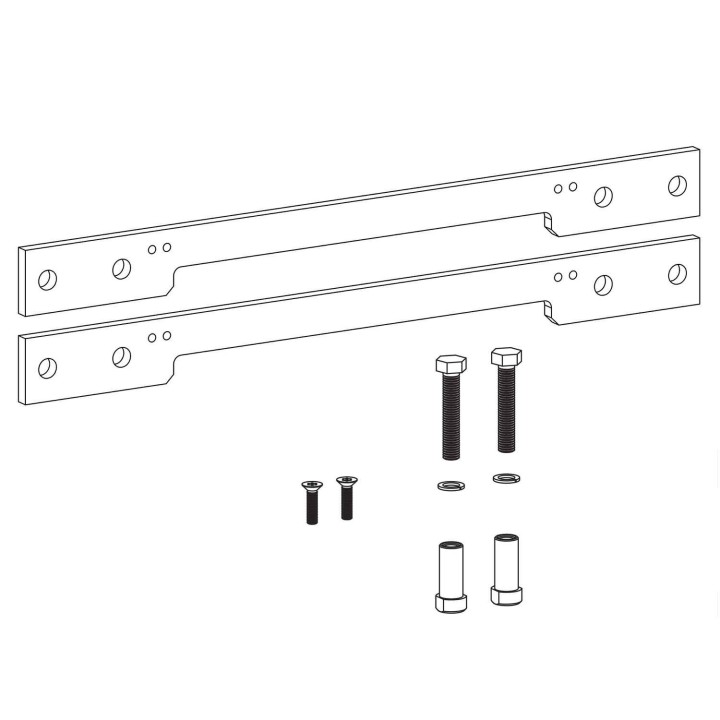 blachy montażowe szyny Assa Abloy AC632