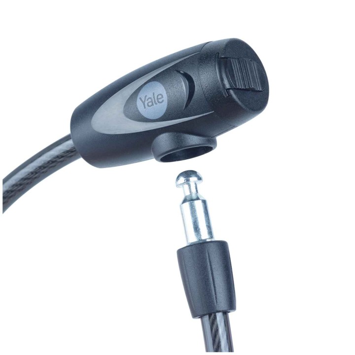 zapięcie do roweru Yale YCK0/10/60/2 na klucz, linka stalowa 10 mm
