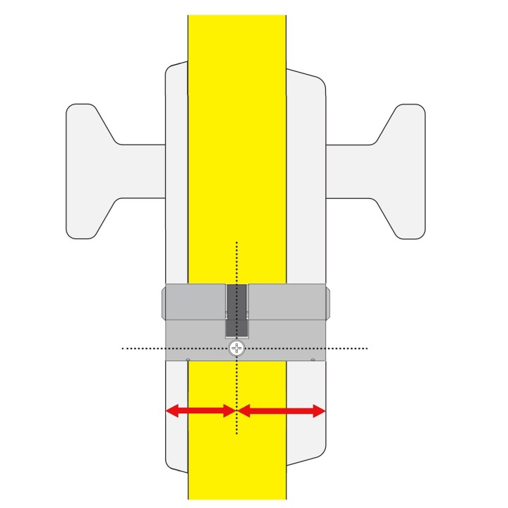 wkładka Mul-T-Lock MTL600 31/35 nikiel
