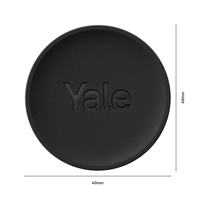 czujnik Yale Dot czarny wymiary