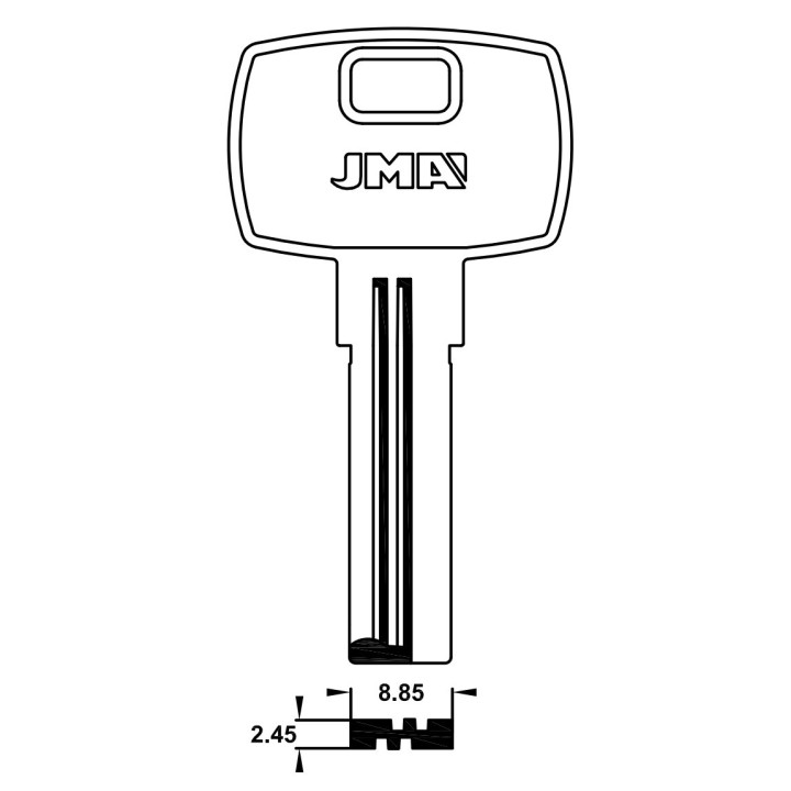 klucz JMA YAR-1