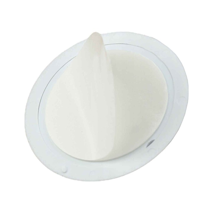odbój ścienny KELOP 7813 biały, 6 cm, odbój drzwiowy samoprzylepny - 10 szt