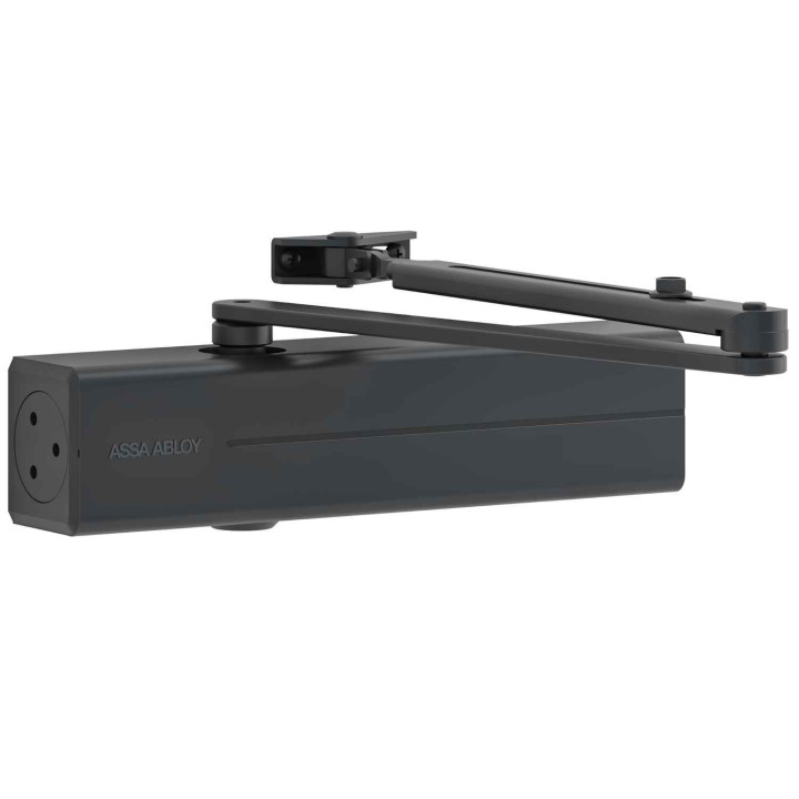 samozamykacz Assa Abloy DC140 z ramieniem antracyt, RAL 7016