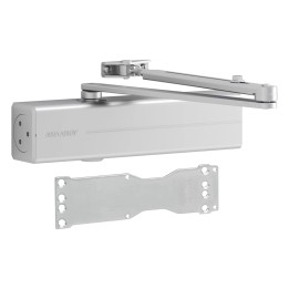 samozamykacz Assa Abloy DC300 z ramieniem L190 i płytką A120 srebrny