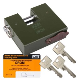 kłódka Lob Grom XT KT611